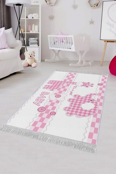 Covor pentru copii, ELS523, 80x120 cm, Multicolor