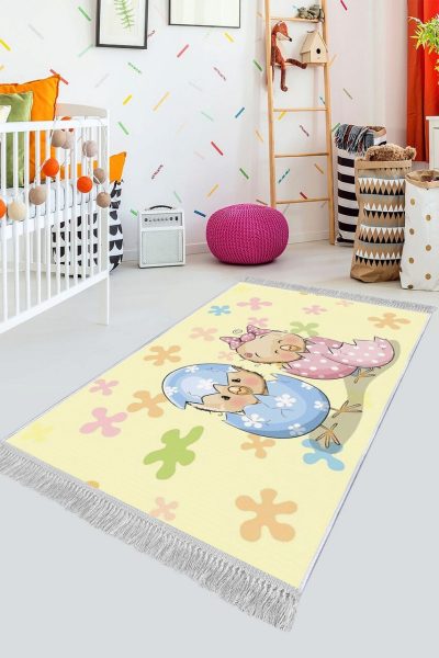 Covor pentru copii, ELS529, 80x300 cm, Multicolor