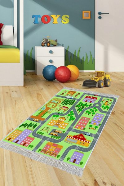 Covor pentru copii, ELS547, 180x280 cm, Multicolor