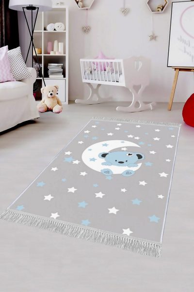 Covor pentru copii, ELS588, 80x200 cm, Multicolor