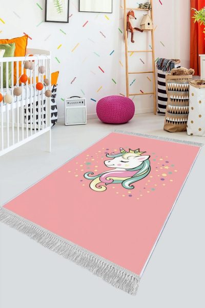Covor pentru copii, ELS626, 80x120 cm, Multicolor