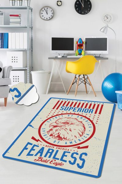 Covor pentru copii, Fearless, 200x290 cm, Poliester, Multicolor