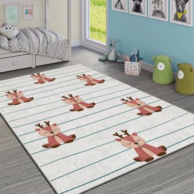 Covor pentru copii, Hmı Kdc-111, 120x180 cm, Multicolor