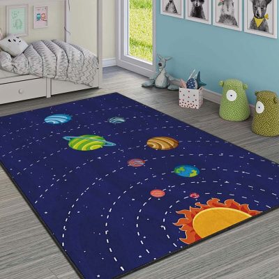 Covor pentru copii, Hmı Kdc-15, 100x180 cm, Multicolor