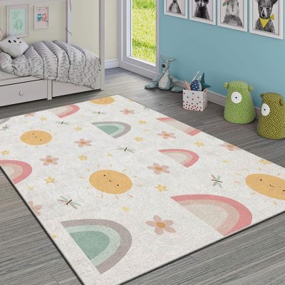 Covor pentru copii, Hmı Kdc-44, 120x180 cm, Multicolor