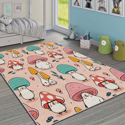 Covor pentru copii, Hmı Kdc-47, 80x140 cm, Multicolor