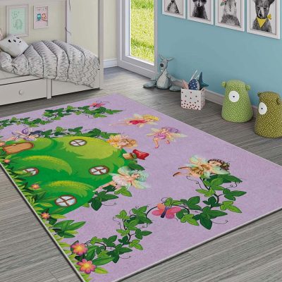 Covor pentru copii, Hmı Kdc-55, 140x220 cm, Multicolor