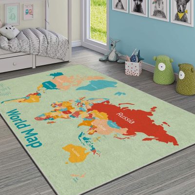 Covor pentru copii, Hmı Kdc-87, 140x220 cm, Multicolor