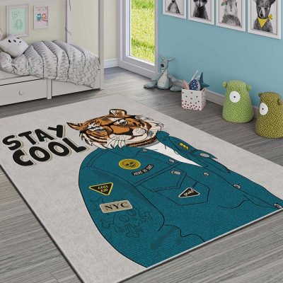 Covor pentru copii, Hmı Kdc-95, 100x140 cm, Multicolor