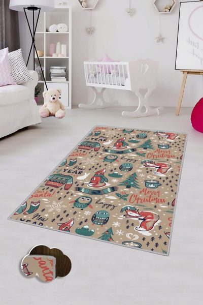 Covor pentru copii, HMNT152, 120x180 cm, Multicolor
