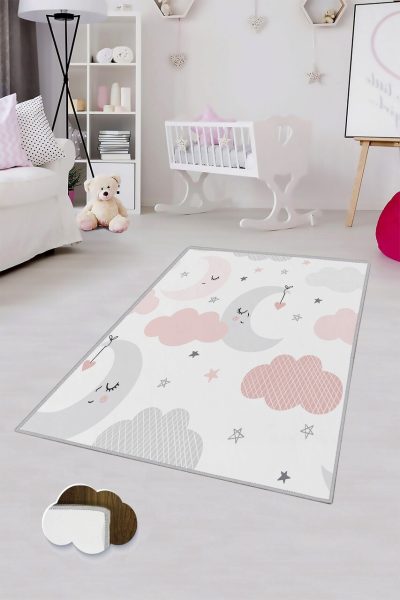 Covor pentru copii, HMNT184, 120x180 cm, Multicolor