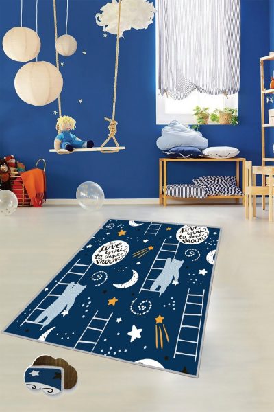 Covor pentru copii, HMNT192, 180x280 cm, Multicolor