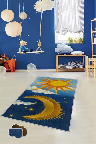 Covor pentru copii, HMNT46, 160x230 cm, Multicolor