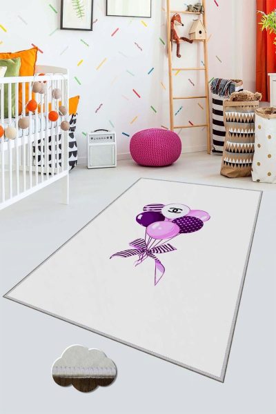 Covor pentru copii, HMNT477, 80x200 cm, Multicolor