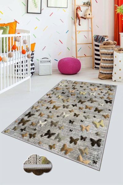 Covor pentru copii, HMNT494, 80x300 cm, Multicolor