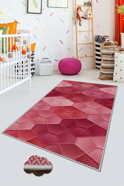 Covor pentru copii, HMNT500, 80x120 cm, Multicolor