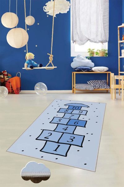 Covor pentru copii, HMNT506, 80x120 cm, Multicolor