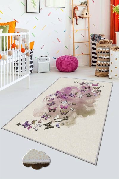 Covor pentru copii, HMNT531, 80x150 cm, Multicolor