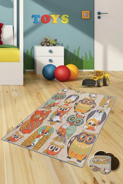 Covor pentru copii, KHMFESTO0013KEÇE, 160x230 cm, Multicolor