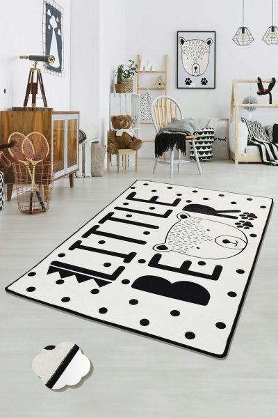 Covor pentru copii, Little Bear, 100x160 cm, Multicolor