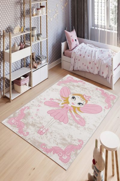 Covor pentru copii, W1018, 80x120 cm, Multicolor