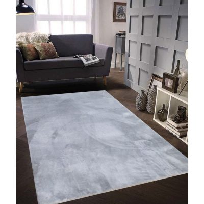 Covor, Soft Plush, 100x200 cm, Gri deschis