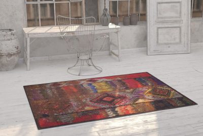 Covor, Soul Chenille, 75x230 cm, Multicolor