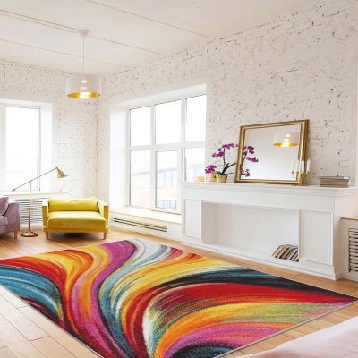 Covor, Woopamuk191, 80x300 cm, Multicolor