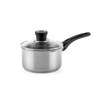 Cratita cu capac saucepan Sophia, Luigi Ferrero, 16x9 cm, 1.7 L, inox