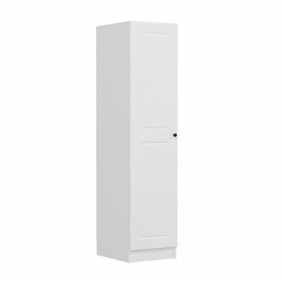 Dulap pentru haine, Hanah Home, Minar Kale, 45x210x52 cm, Alb