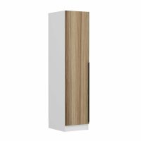 Dulap pentru haine, Hanah Home, Minar Kale, 45x210x52 cm, Maro