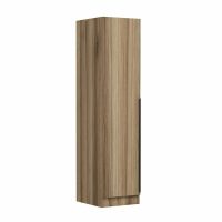 Dulap pentru haine, Hanah Home, Minar Kale, 45x210x52 cm, Maro