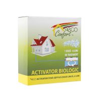 Eco Confort Activator biologic pentru fose septice, o doza unica, tratament 6 luni, 500 g, Eco Confort