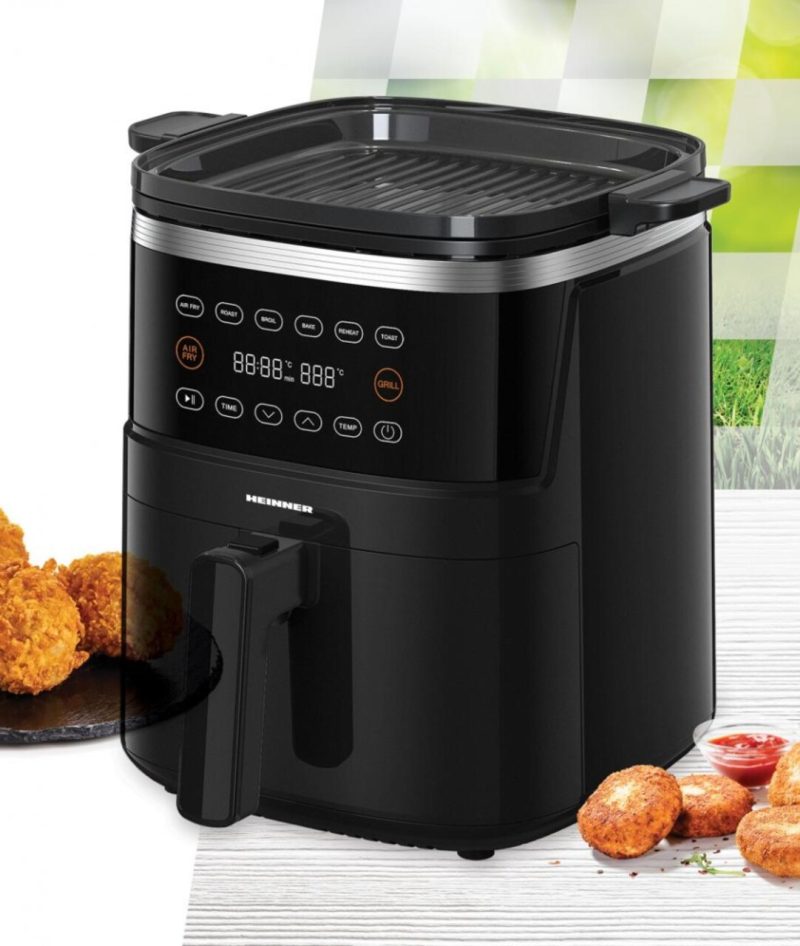 Friteuza Heinner, 2600W, 5L, negru