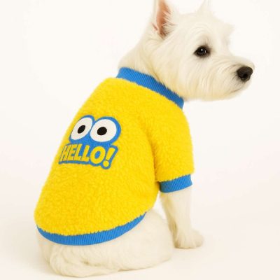 Hanorac pentru câini, Paws &amp; Whiskers, Yellowhellosweat, Galben