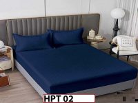 Husa de Pat din Damasc + 2 Fete de Perne - Saltea 180x200 - Pat 2 Persoane - HPT02