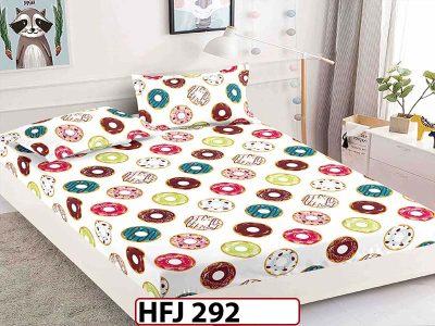 Husa de Pat din Finet + 2 Fete de Perne - Saltea 180x200 - Pat 2 Persoane - HFJ292