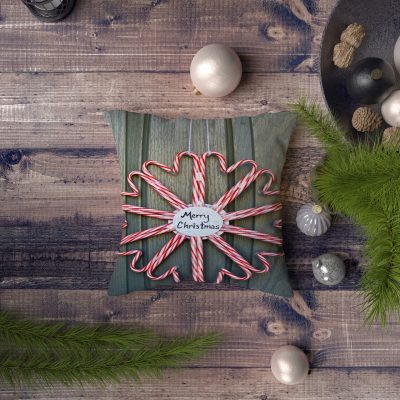 Husa de perna, NYXMAS121, 43x43 cm, Multicolor