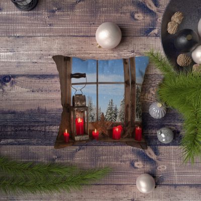 Husa de perna, NYXMAS140, 43x43 cm, Multicolor
