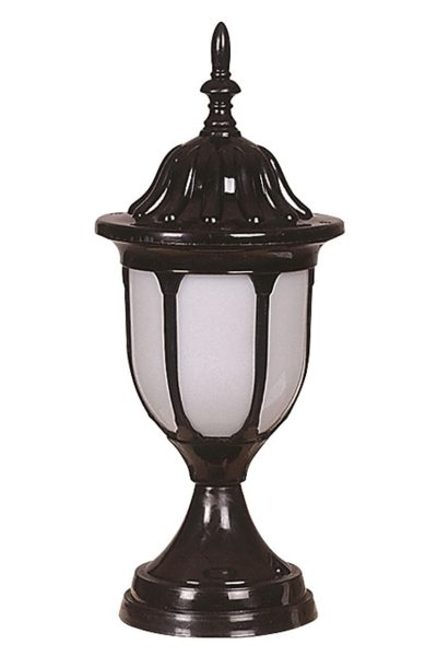 Lampa de exterior, Opviq, 685AVN1183, Alb/Negru