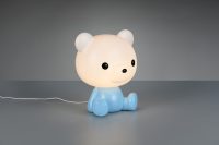 Lampa de masa Cutie, RL, 21x19x25.5 cm, 0.3W, 1x SMD, plastic, albastru