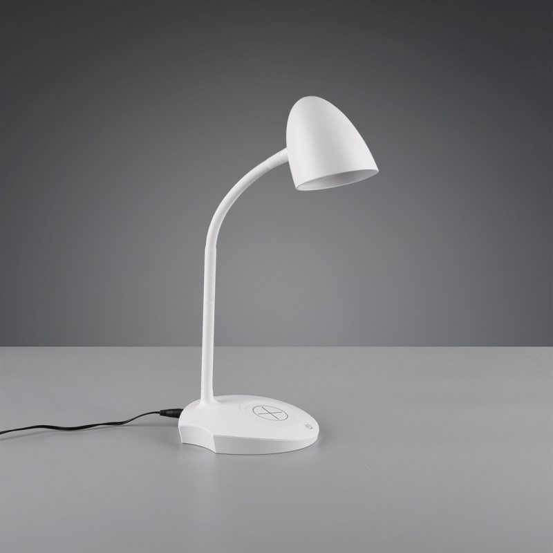 Lampa de masa Load, RL, 13.4x22x38 cm, 4W, 1x SMD, plastic, alb