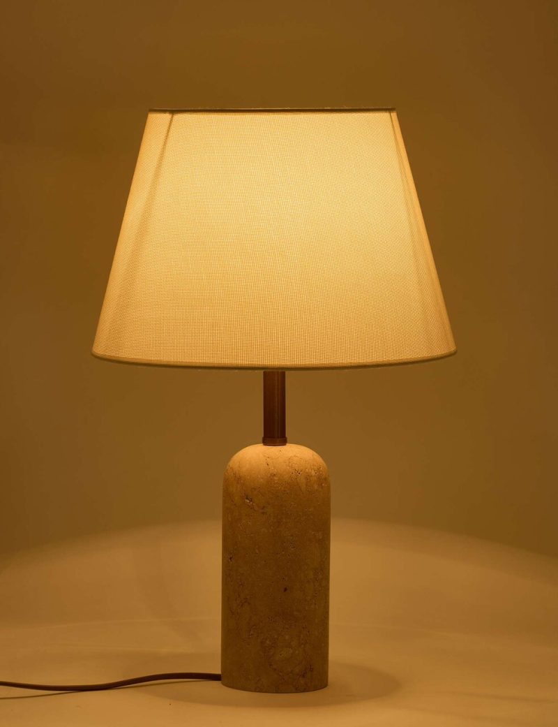 Lampa de masa, Opviq, 377KLT1103, Crem / Bej