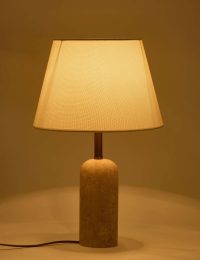Lampa de masa, Opviq, 377KLT1103, Crem / Bej