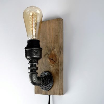 Lampa de masa, Opviq, 791EVL1550, Negru/Argintiu