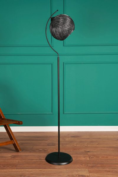 Lampadar, Opviq, 390FLH1145, Argintiu / Negru