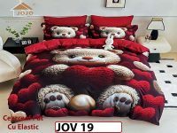 Lenjerie 5D din Finet 6 piese cu Elastic - JOV 19