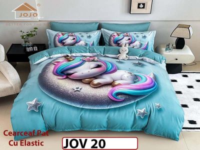 Lenjerie 5D din Finet 6 piese cu Elastic - JOV 20