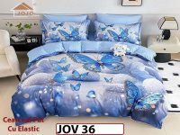 Lenjerie 5D din Finet 6 piese cu Elastic - JOV 36