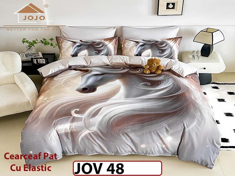 Lenjerie 5D din Finet 6 piese cu Elastic - JOV 48